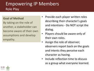Power and conflict in innovation platforms 