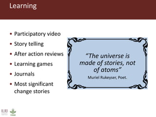 Communications and innovation platforms