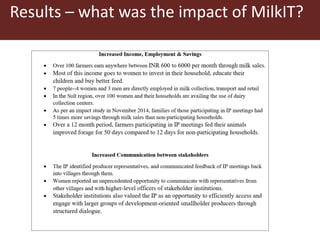 Theory in practice: MilkIT innovation platforms in India’s Himalayan mountains