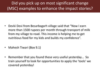 Theory in practice: MilkIT innovation platforms in India’s Himalayan mountains