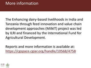Theory in practice: MilkIT innovation platforms in India’s Himalayan mountains