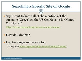 Jane Graham (402,000)© 2008 GenealogyMedia.com 17