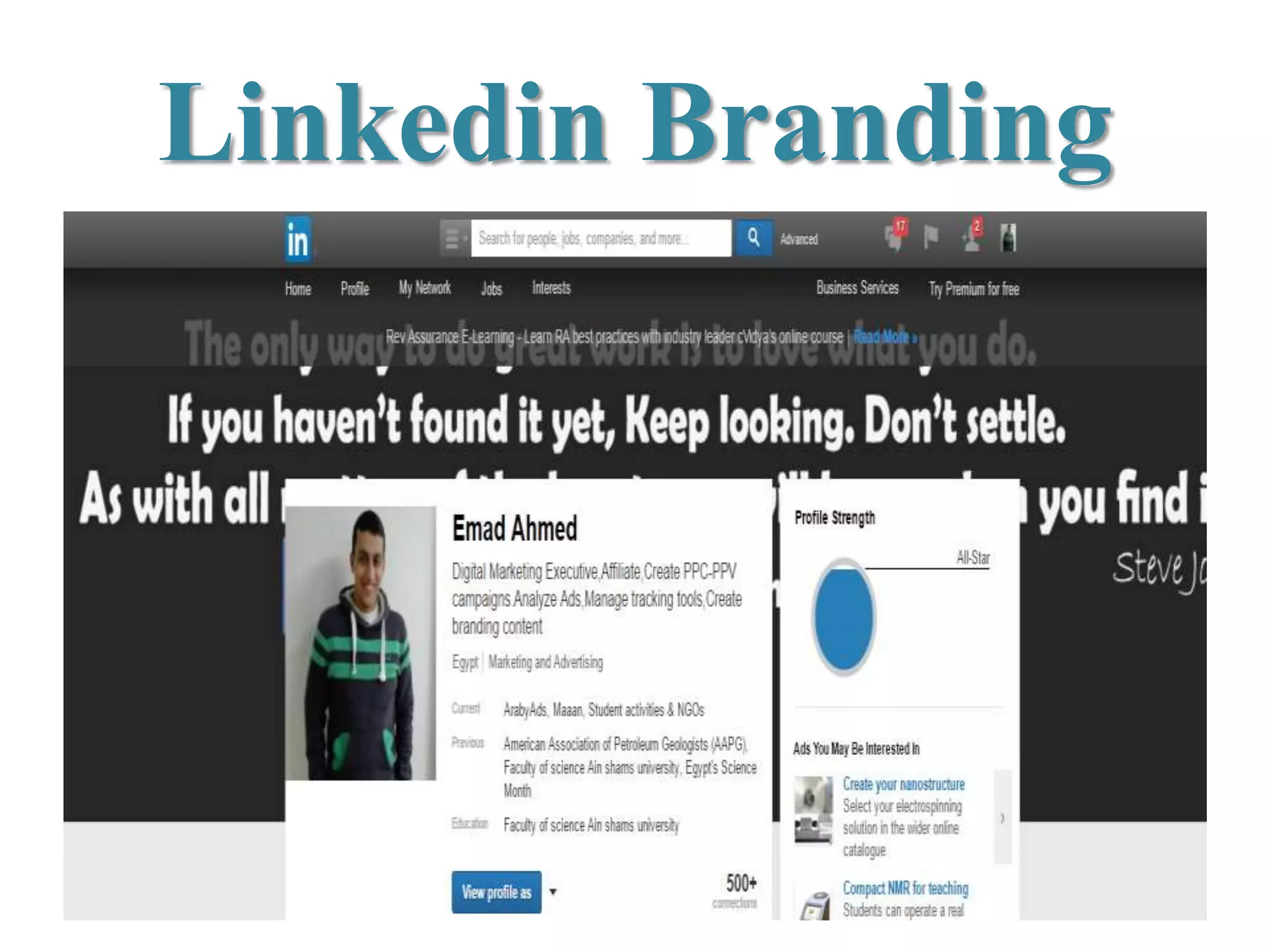 Linkedin Branding
