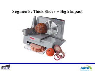 Segments: Thick Slices = High Impact 