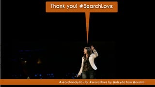 #searchanalytics for #searchlove by @aleyda from @orainti#searchanalytics for #searchlove by @aleyda from @orainti
Thank y...