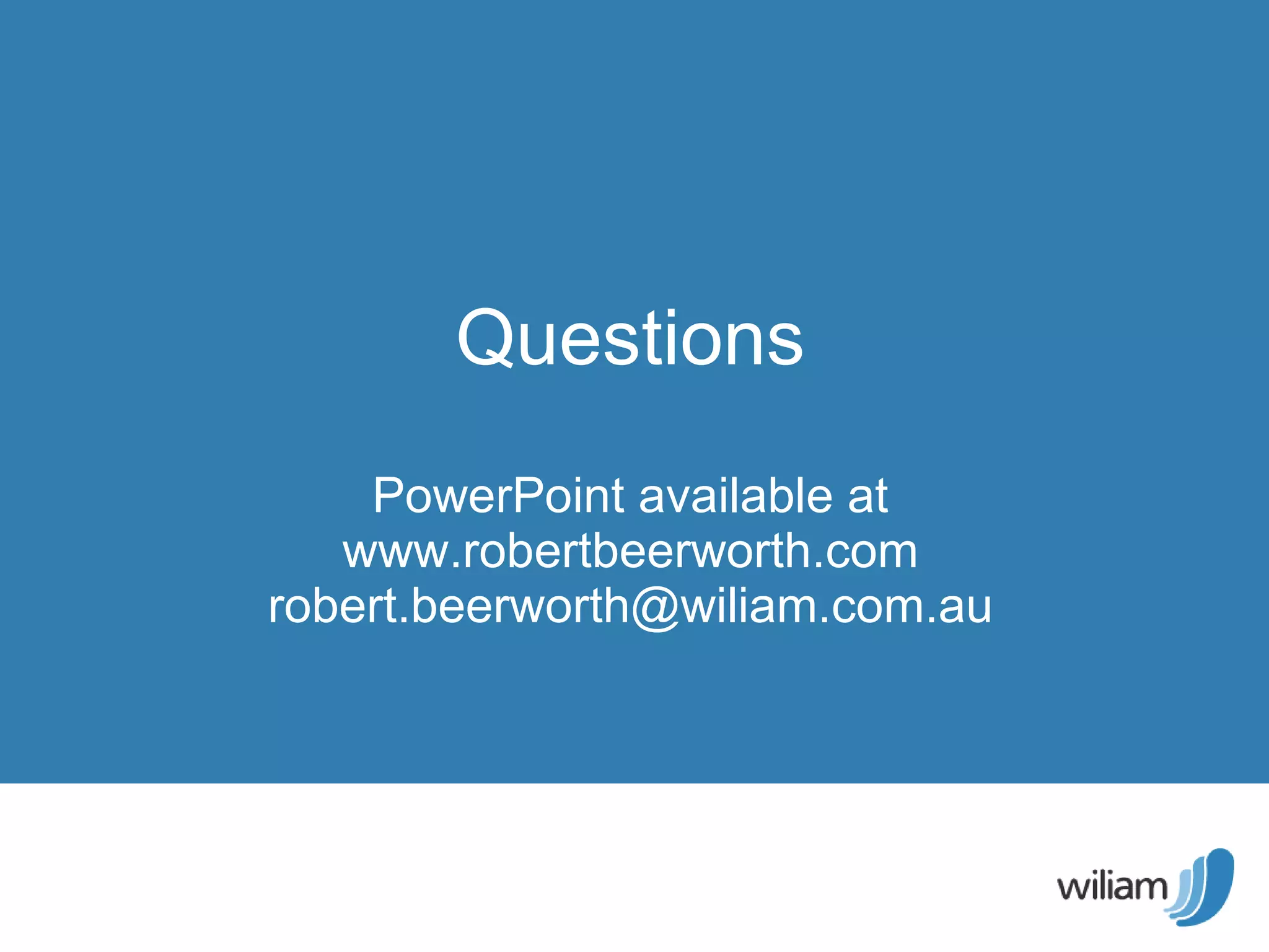 Questions PowerPoint available at www.robertbeerworth.com [email_address] 