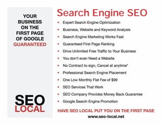 Search Engine SEO
 