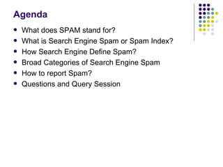 Search Engine Spam Index - Types of Link Spam & Content Spam | PPT