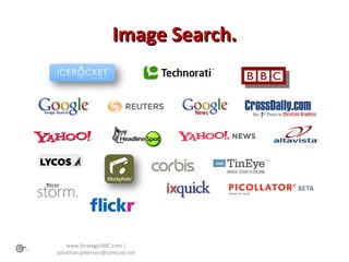 Image Search. www.StrategicIMC.com | jonathan.petersen@comcast.net 