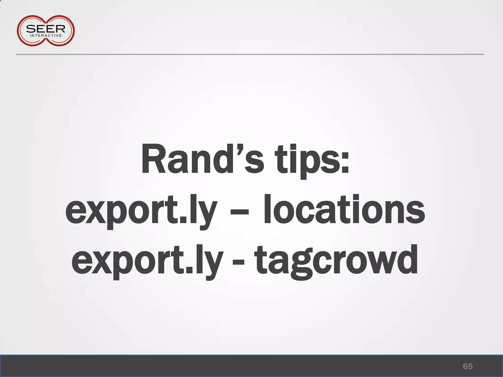 # of linksBig time giveawaysTravel give away a trip for 4 = $3500(CEO has points even better) 350 entrants in the contest = 10 bux a link (cheaper than an article)59