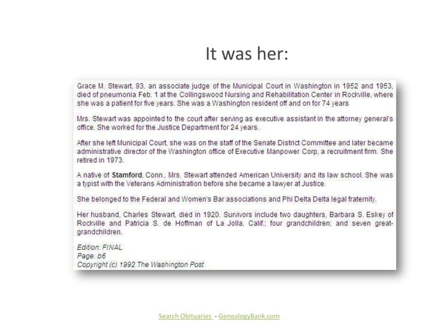 How To Search For Deceased Family Members In Obituaries