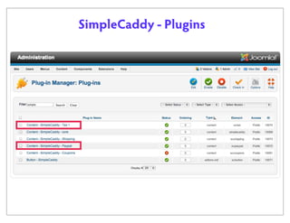 SimpleCaddy - Plugins

 