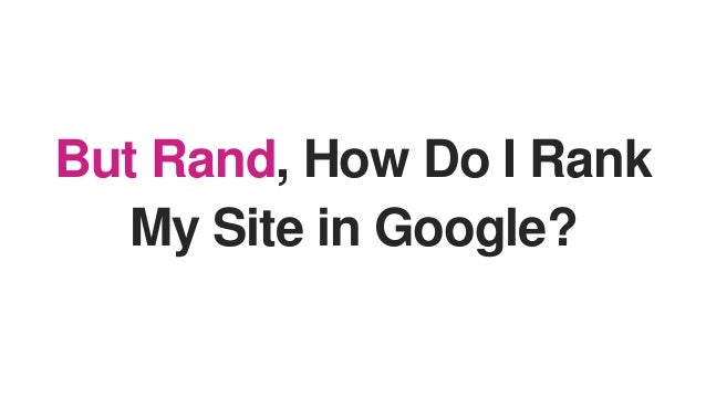 Editorially-given, anchor-text-rich, followed links
from high quality sources still matter to Google
(esp. in competitive ...
