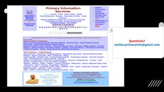 Questions?
mailto:primaryinfo@gmail.com
 