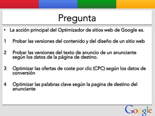 Google Academy
para Partners