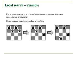 Local search – example  