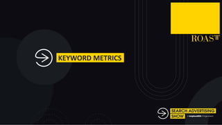 Paige Hobart - How to do GOOD Keyword Research - Search Advertising Show 2021 Slide 17