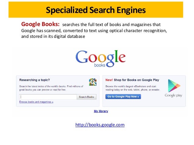 Image result for search engines and online database