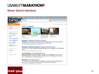 Newer Search Interfaces
18
 
