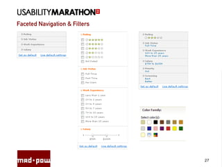 Faceted Navigation & Filters
27
 