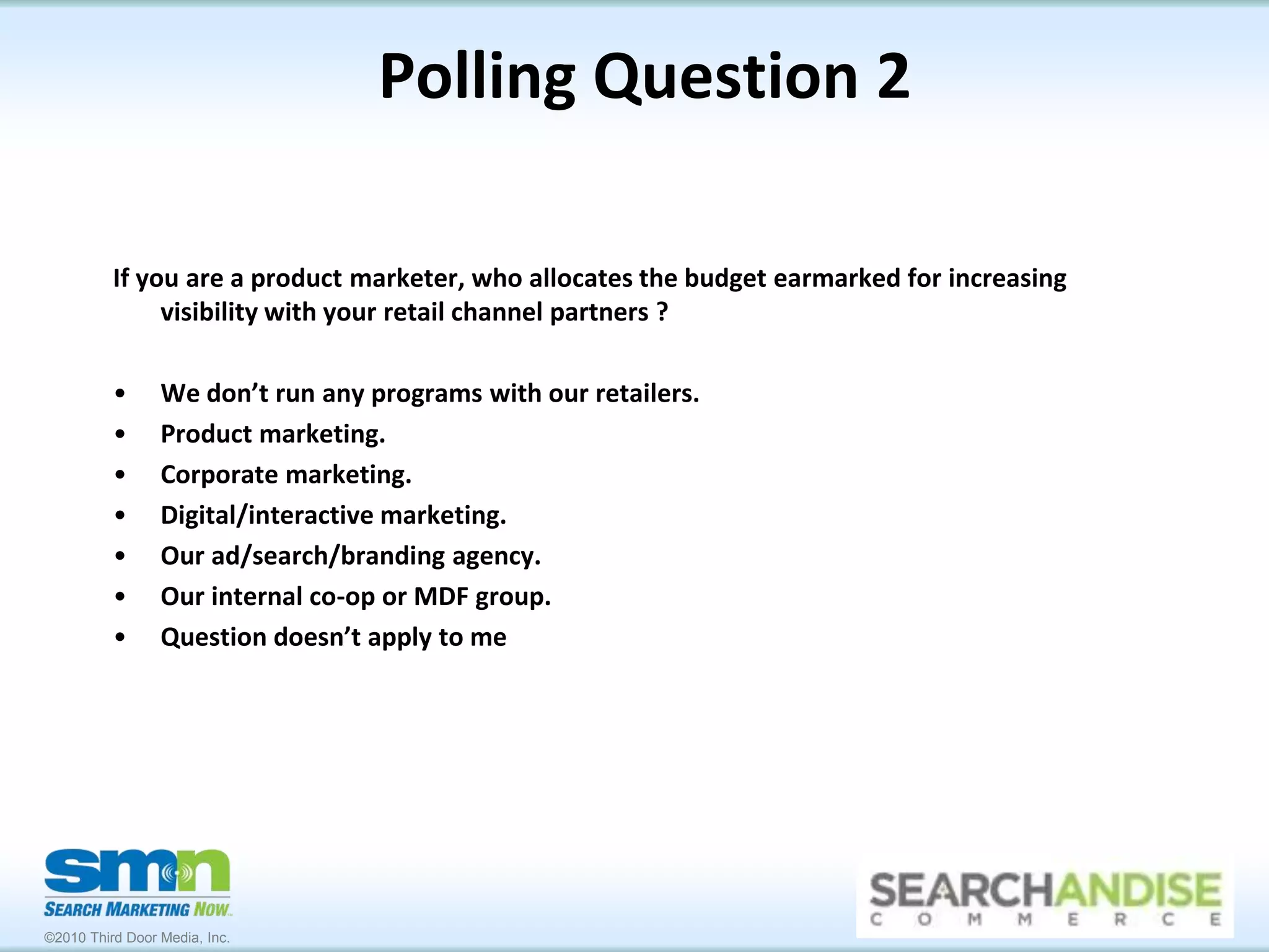 10 to 15 Products On A Page