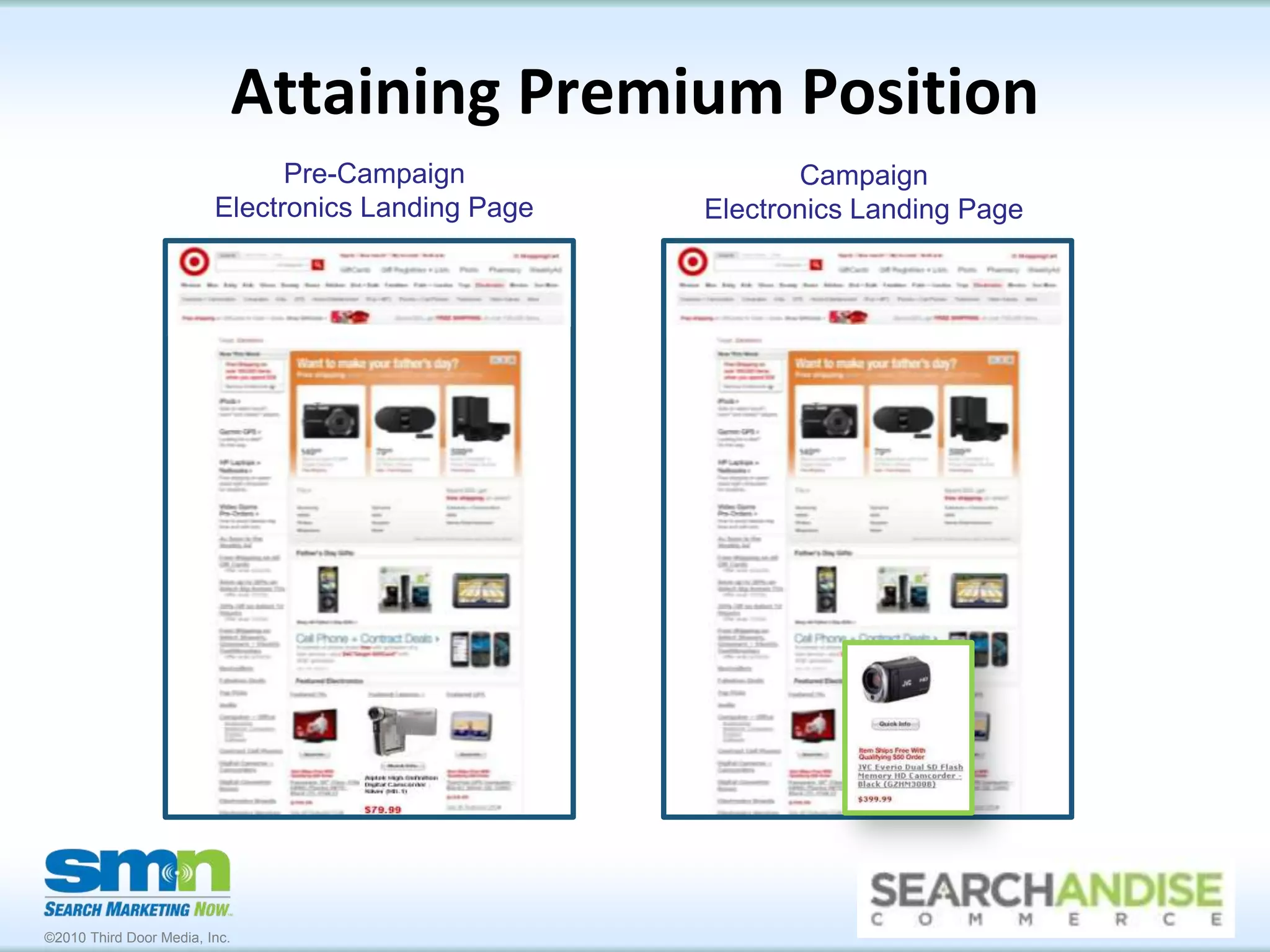 Polling Question 2If you are a product marketer, who allocates the budget earmarked for increasing visibility with your retail channel partners ? We don’t run any programs with our retailers.Product marketing.Corporate marketing.Digital/interactive marketing.Our ad/search/branding agency.Our internal co-op or MDF group.Question doesn’t apply to me