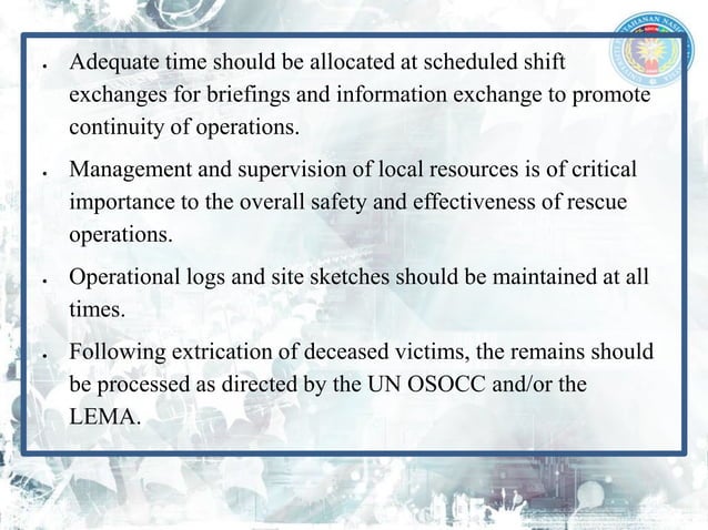 Search and rescue | PPTX | First Aid | Injuries