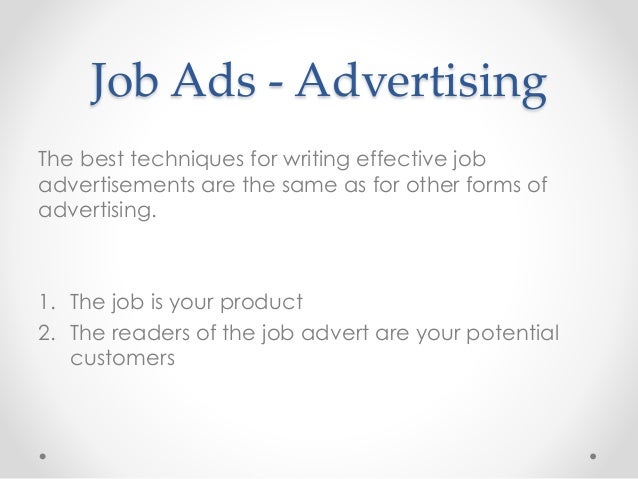 How to Write a Job Advertisement - Sample Acknowledgement of Application Letter