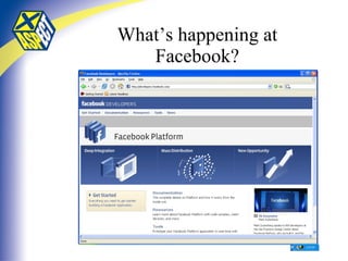 What’s happening at Facebook? 