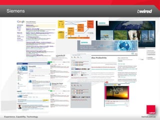 Siemens
  Structure and History




Experience. Capability. Technology   bwired.com.au
 