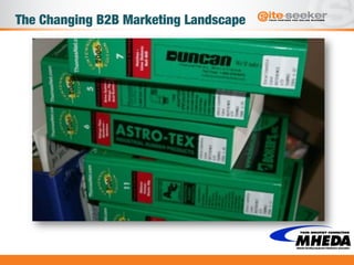 The Changing B2B Marketing Landscape 
 