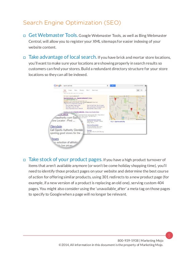 search and social media marketing checklist