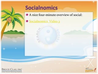 SocialnomicsA nice four-minute overview of social:Socialnomics  Video 3