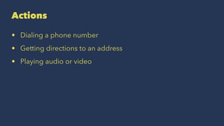 UI Behavior on App Launch
• Go straight to content, no interstitials or multi-step builds
• Guidelines apply to both app a...