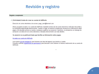 Revisión y registro 