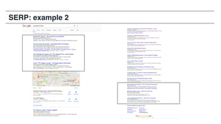 SERP: example 2
 