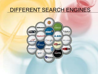Different search engines