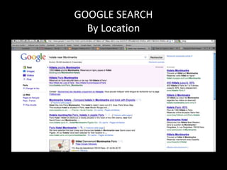 GOOGLE SEARCH
By Location