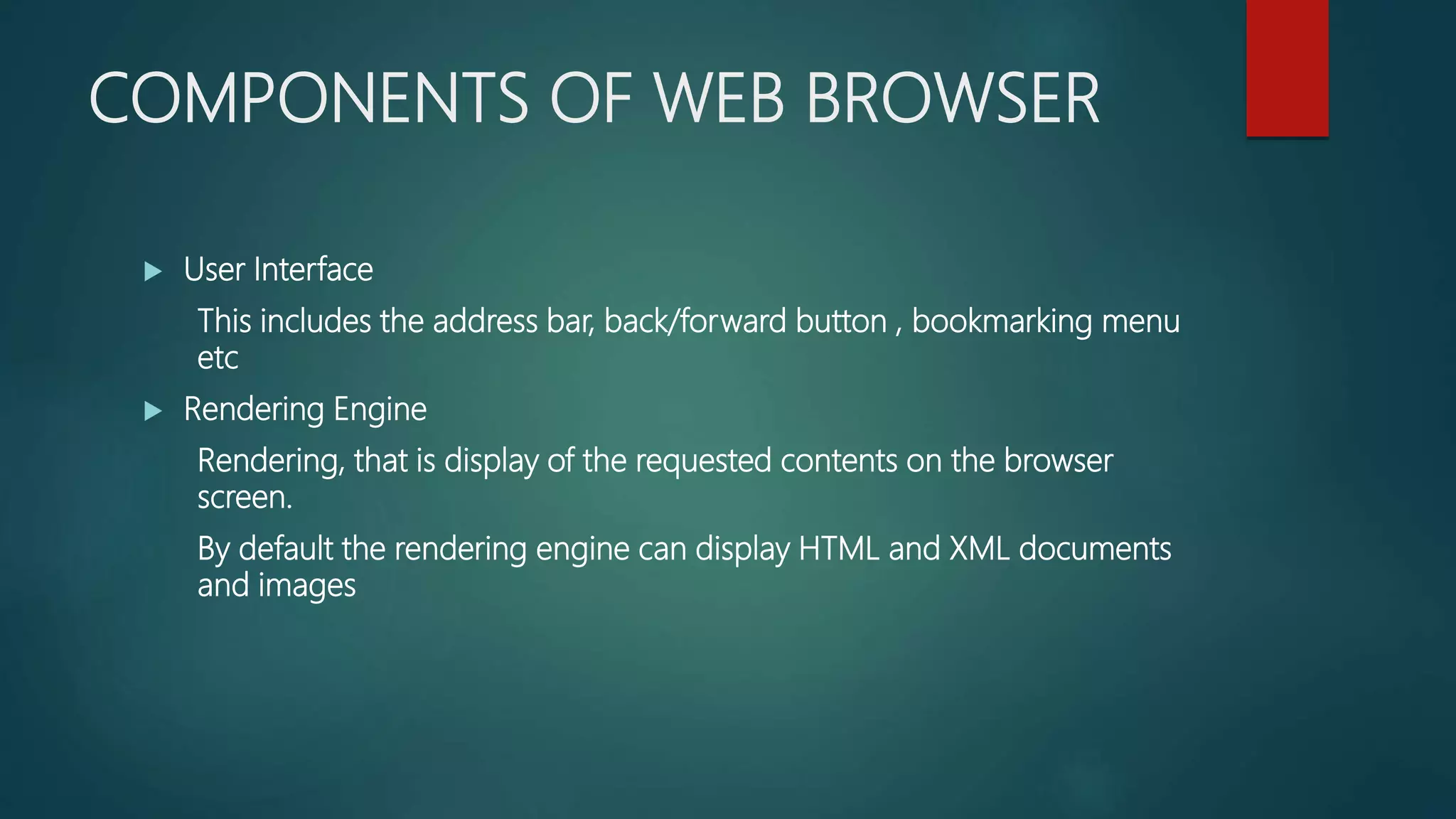 Search Engines & Web Browser & Internet & World wide Web (WWW) | PPTX