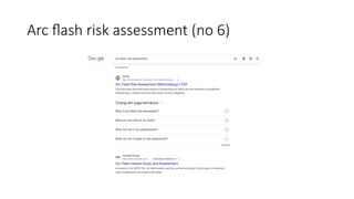 Comprehensive Arc Flash Risk Assessment and Consulting in Bangkok | PPTX