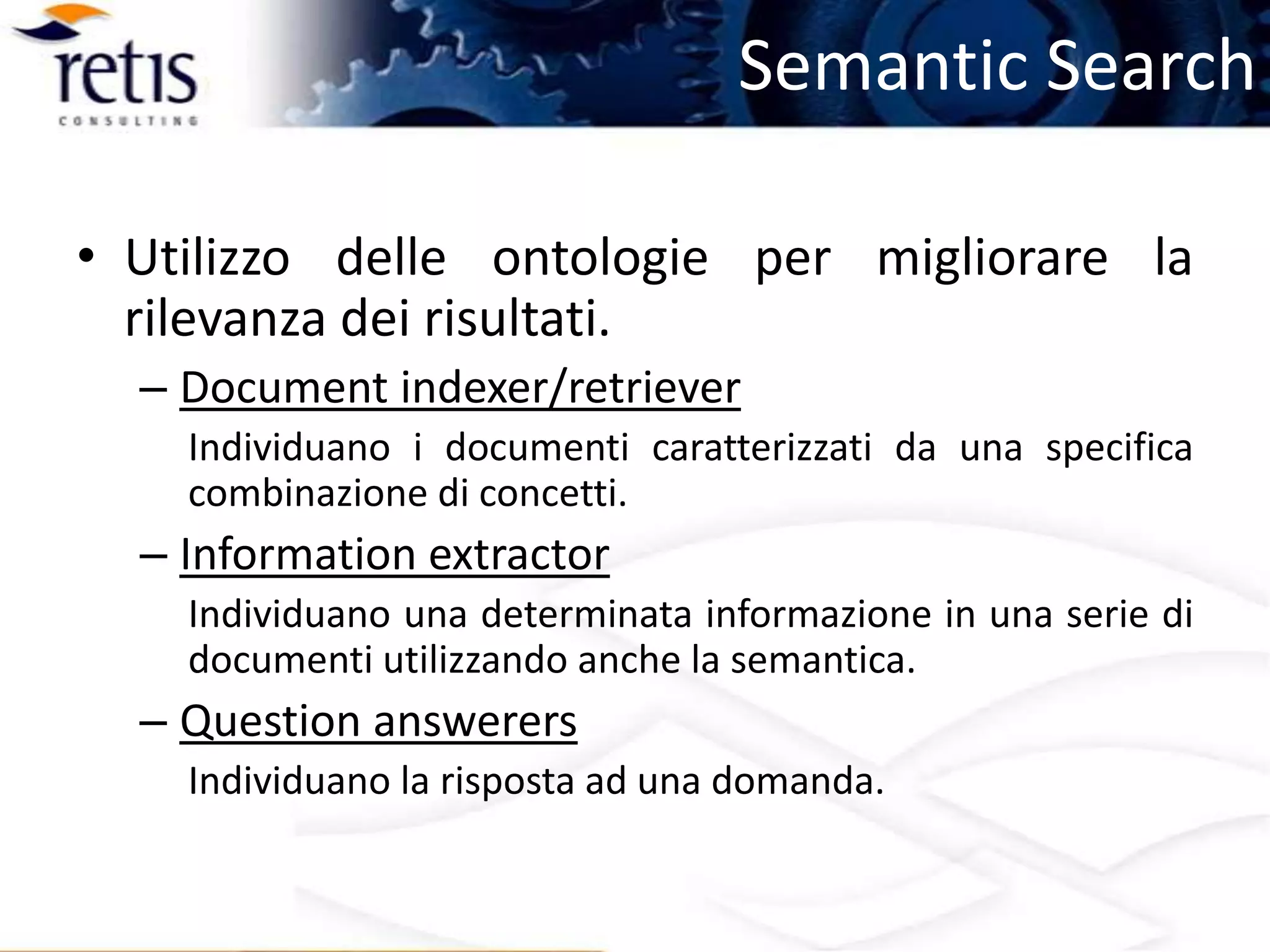 Evoluzione dei Motori di Ricerca