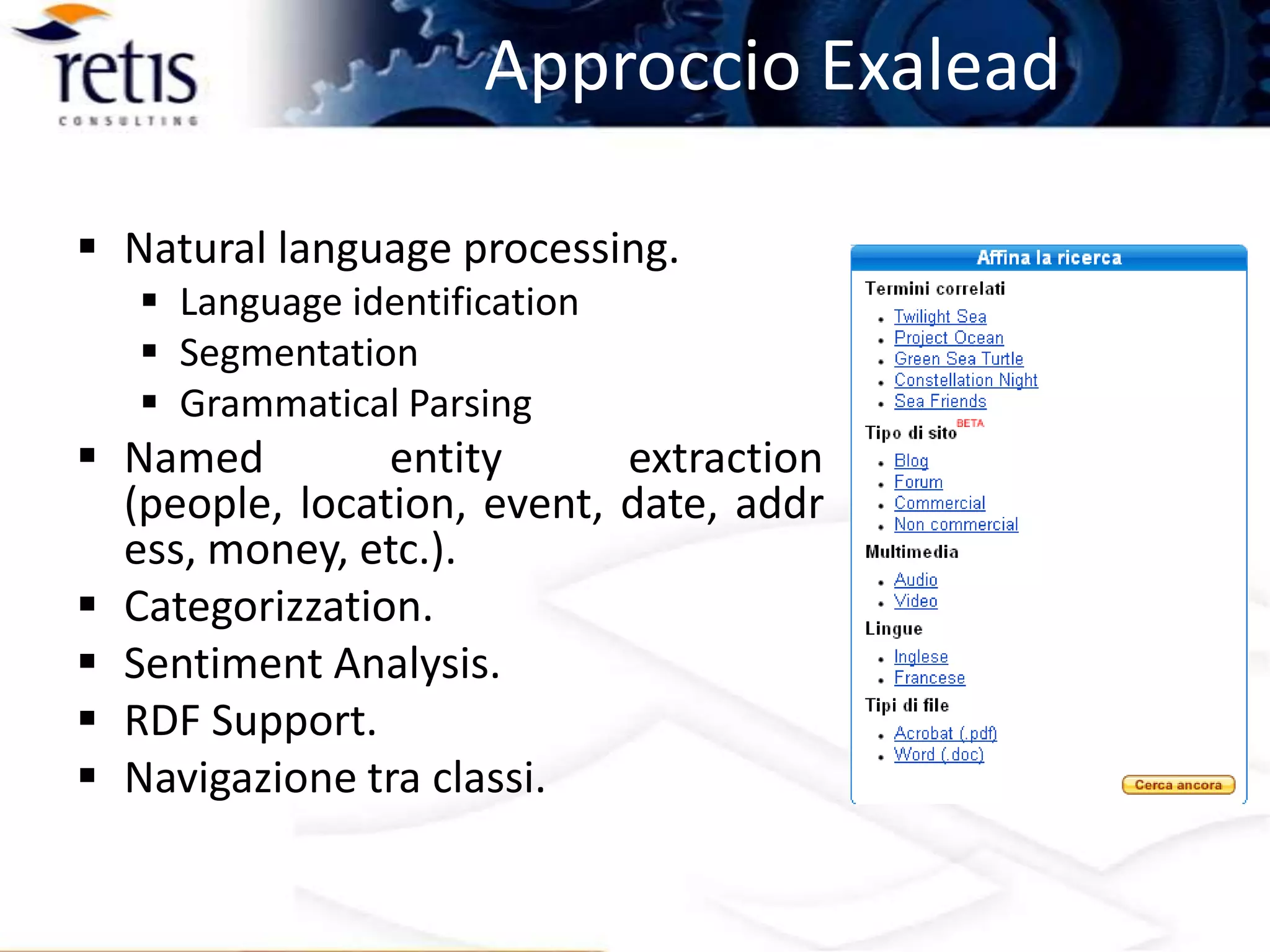 Evoluzione dei Motori di Ricerca