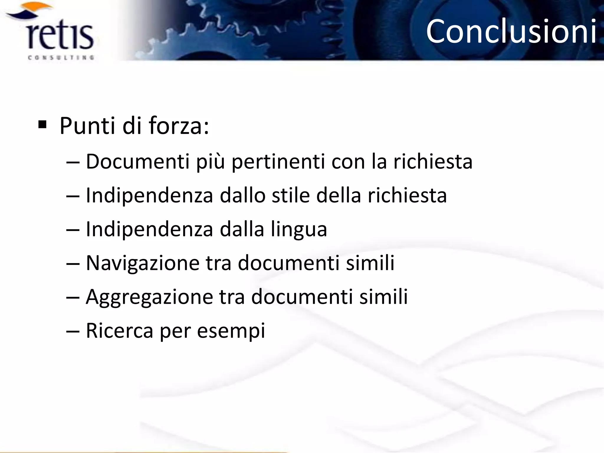 Evoluzione dei Motori di Ricerca
