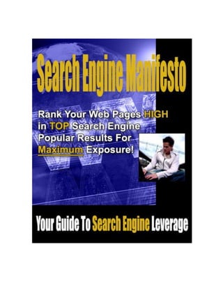 Search Engine Manifesto
Recurring Income Secrets - 1 -
 