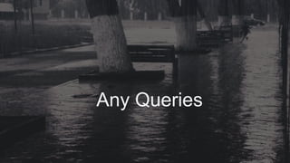 Any Queries
 