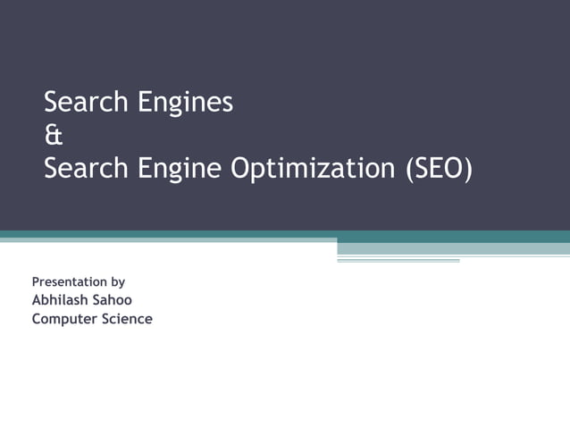 Search Engine Optimization | PPT