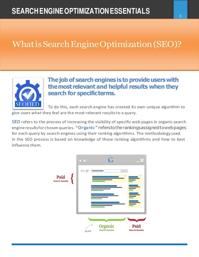 SEOFIED -Search Engine Optimization & Social Media Optimization