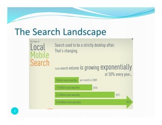 The 
Search 
Landscape 
3 
 
