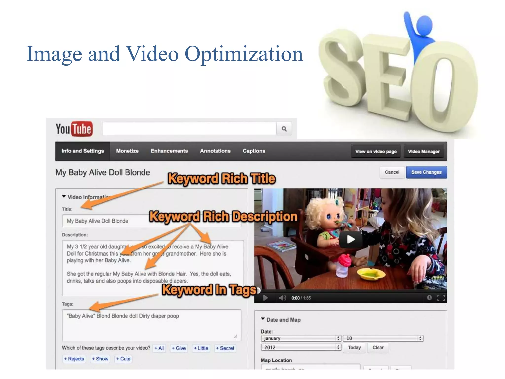 Image and Video Optimization 
 
