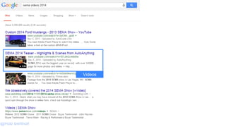 Organic Search
Paid Search
Ads
Search Ads
 
